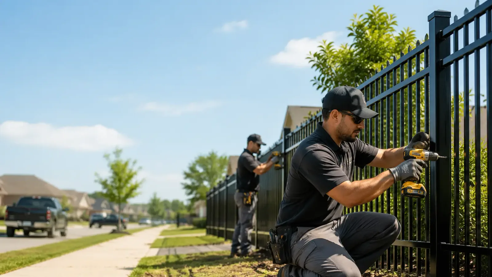 Metal Fence Installation in Greenwood, SC
